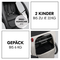 Viel Platz für deine Kinder und Gepäck
