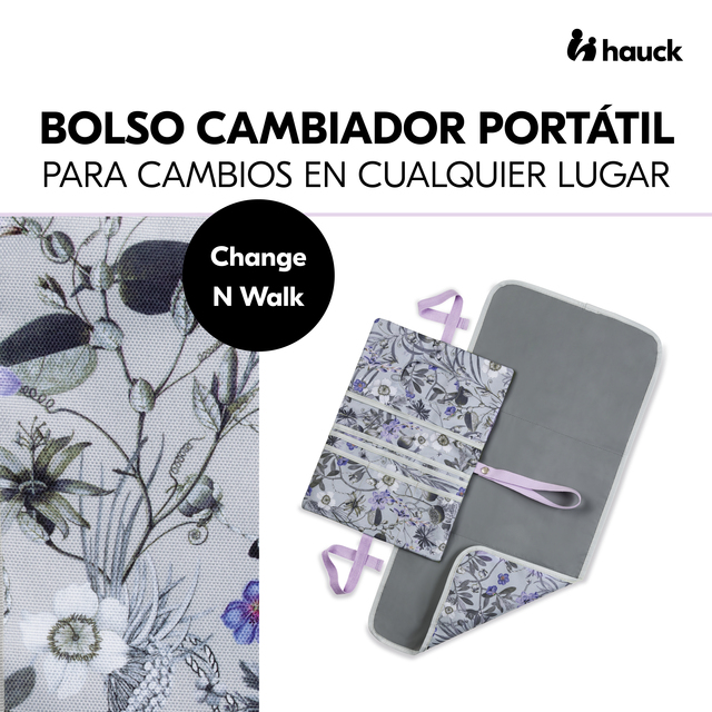 Change N Walk Floral Grey