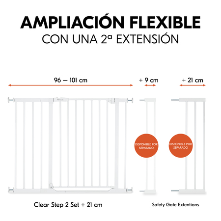 Ampliable de forma flexible gracias a las extensiones