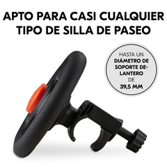 Apto para casi cualquier tipo de silla de paseo