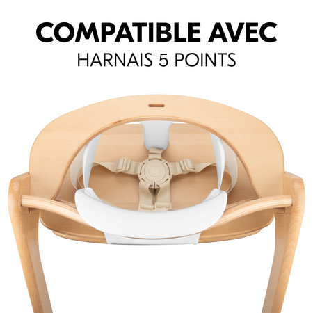 Compatible avec le harnais 5 points