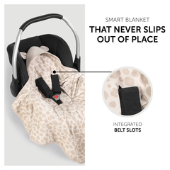 Smart blanket that never slips out of place