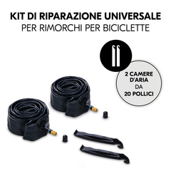 Kit riparazione universale per rimorchi per bici