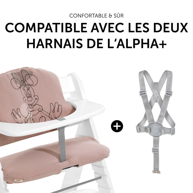 Highchair Pad Select  Minnie Mouse Rose