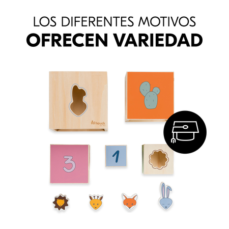 Los diferentes motivos ofrecen variedad