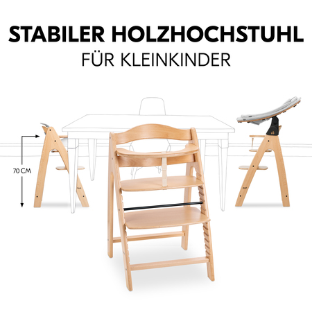 Stabiler Hochstuhl für Kinder