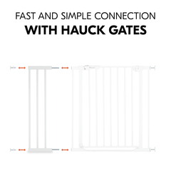 Fast and simple connection with hauck gates
