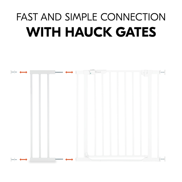 Safety Gate Extension 21 cm White