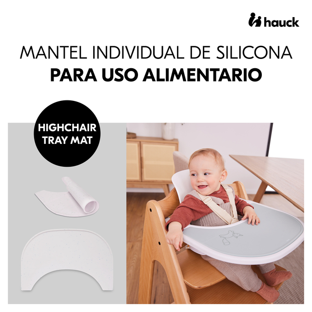 Highchair Tray Mat Speckle Beige