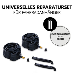 Universelles Reparaturset für Fahrradanhänger