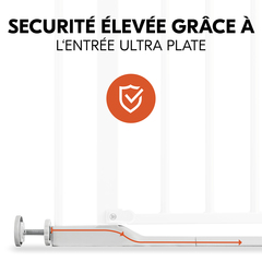 Sécurité accrue grâce à un accès sans obstacle