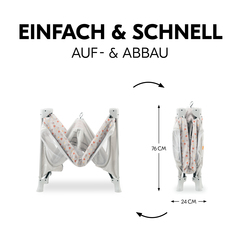 Einfach und schnell auf- und abgebaut