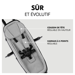 Une sécurité pour bébé en pleine croissance