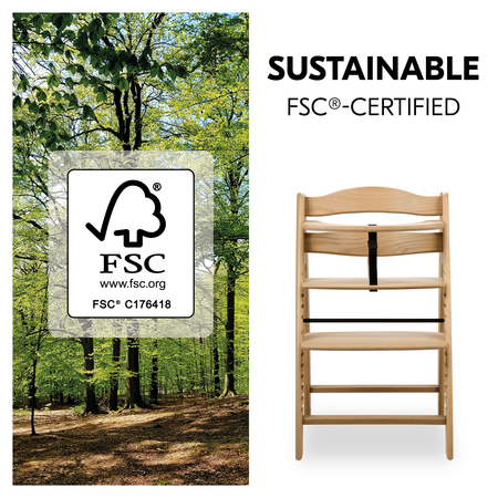 Sustainable and FSC®-certified wood