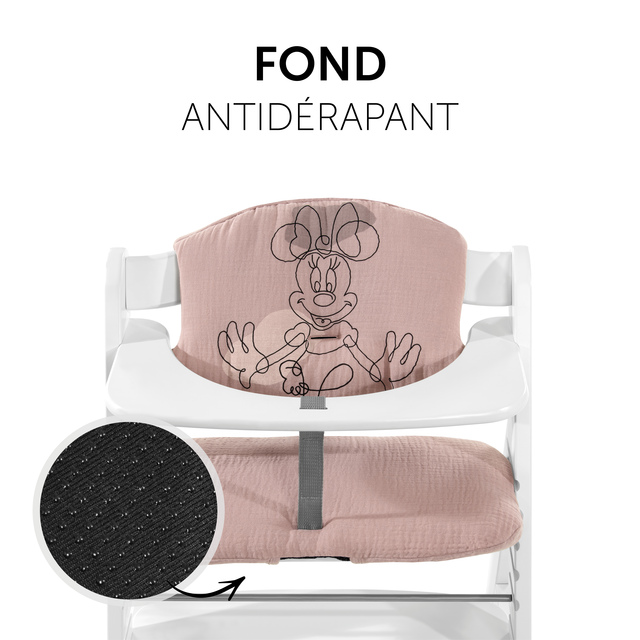 Highchair Pad Select  Minnie Mouse Rose