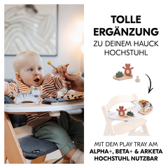 Perfekt für den Hochstuhl