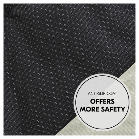 Anti-slip coat offers a safe seating