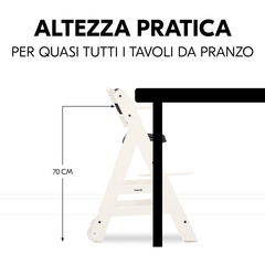 Pratica altezza per quasi ogni tavolo