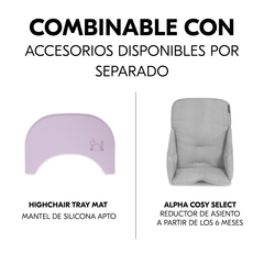 Aún más comodidad con el cojín (por separado)