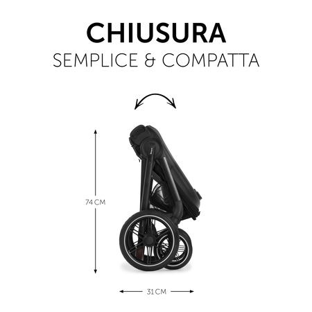 Chiusura semplice e compatta