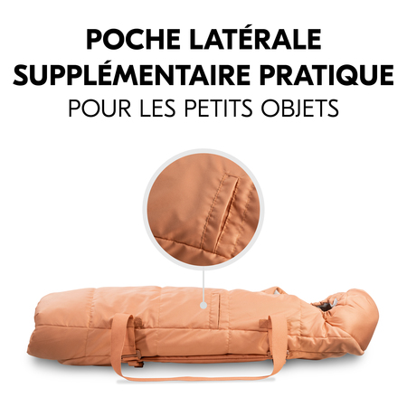 Pratique : poche latérale pour les petits objets