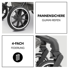 Pannensicher und gut gefedert