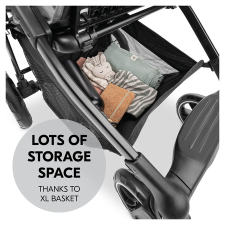 The XL basket gives you plenty of storage space