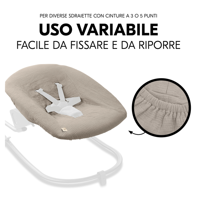 Baby Bouncer Cover Beige