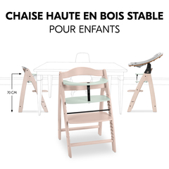 Chaise haute robuste pour enfants