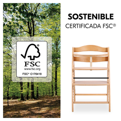 Madera de haya sostenible y certificada FSC®