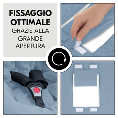 Ottima vestibilità grazie ai fori per la cintura
