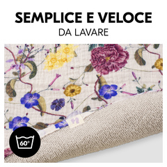Facile e veloce da lavare a 60° C