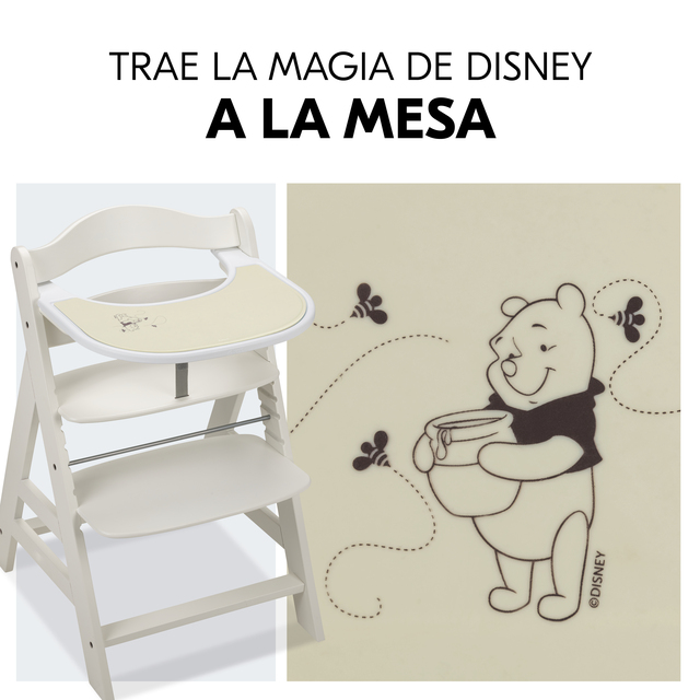 Highchair Tray Mat Pooh Dusty Beige