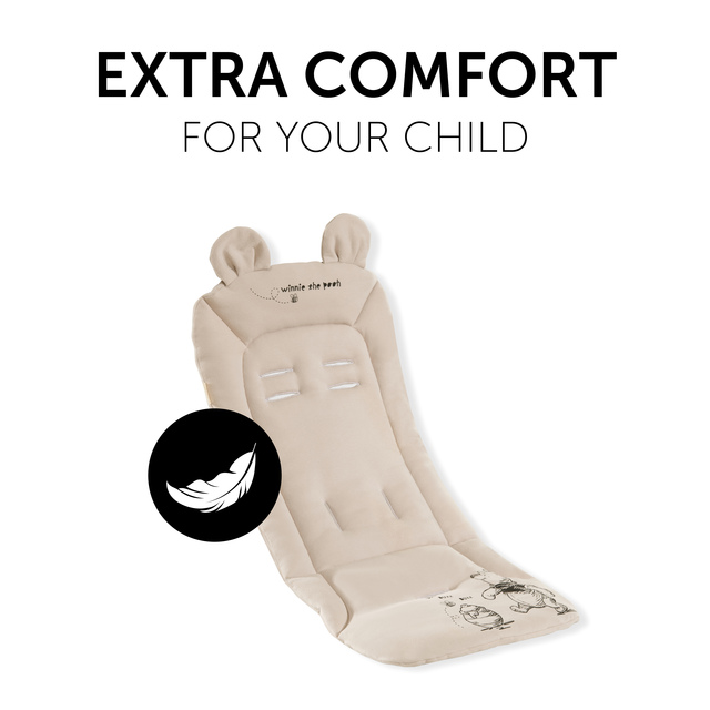 Pushchair Seat Liner  Winnie the Pooh Beige