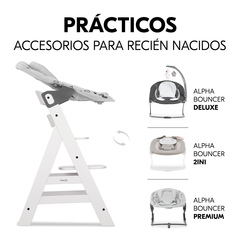A la altura de los ojos desde el nacimiento