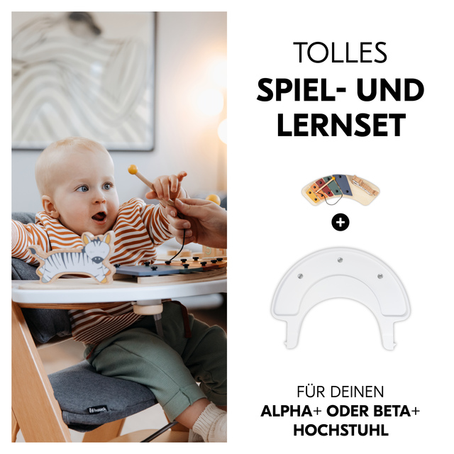 Alpha Play Music Set Zebra White
