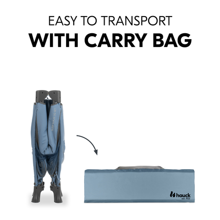 Easy to transport with a carry bag