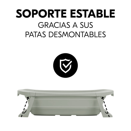 Soporte estable mediante patas