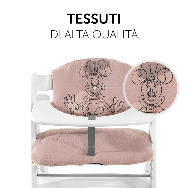 Highchair Pad Select  Minnie Mouse Rose