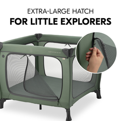 Extra-large access hatch for little explorers
