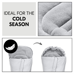 Warm and cuddly thanks to fleece interior