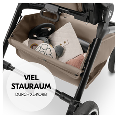 Viel Stauraum durch XL-Korb