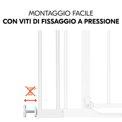 Fissaggio a pressione semplice e stabile