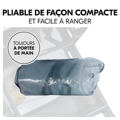 Pliable, compact et facile à ranger