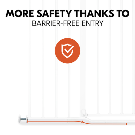 More safety due to barrier-free access