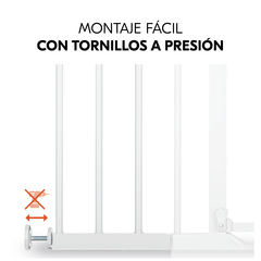 Montaje a presión simple y estable