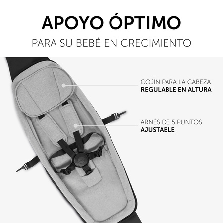 Sujeción óptima para su bebé en crecimiento