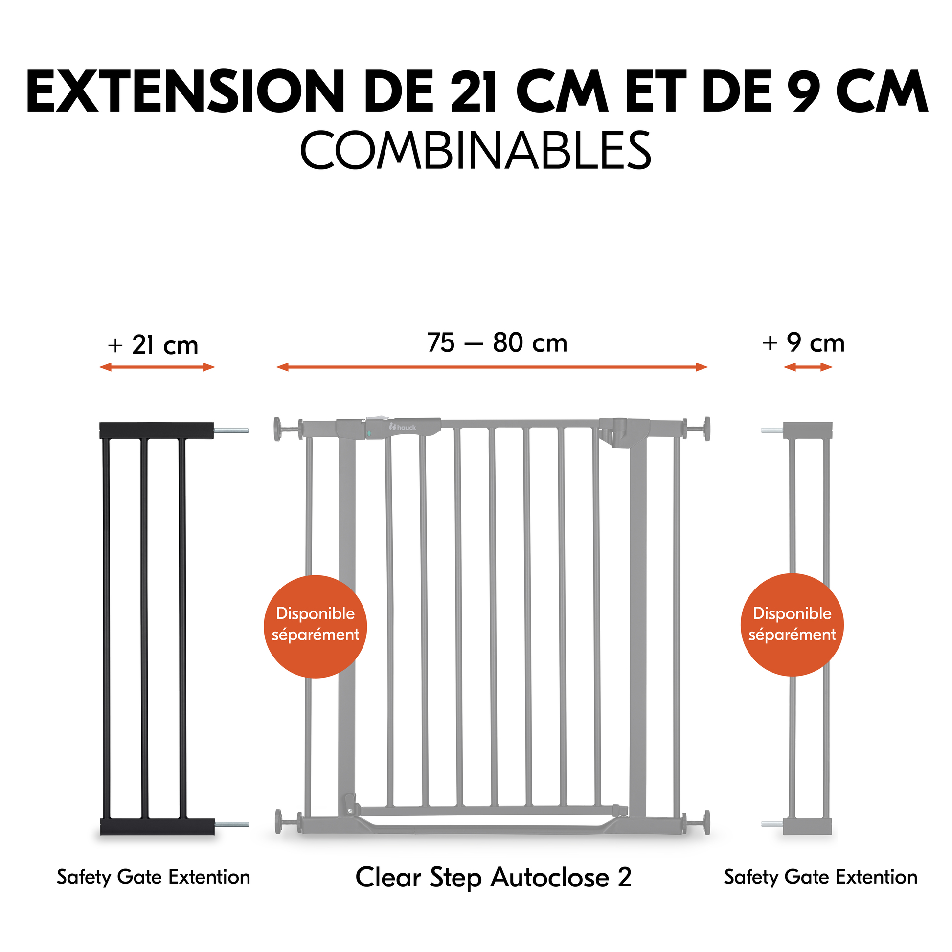 Safety Gate Extension 21 cm