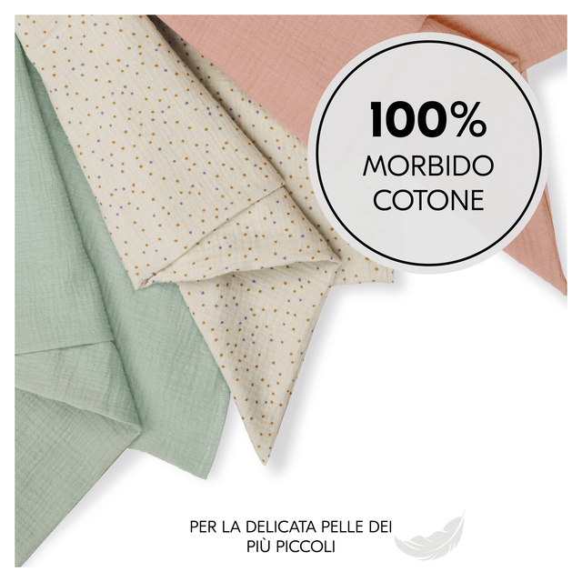 Cuddle N Clean 3Set Sage/Beige Dots/Cork