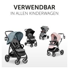 Für Buggys und Fahrradanhänger